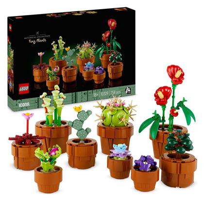 Lego Icons Tiny Plants για 18+ ετών από το Moustakas Toys