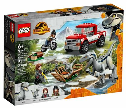 Lego Jurassic World Blue & Beta: Velociraptor Capture για 6+ ετών από το e-shop