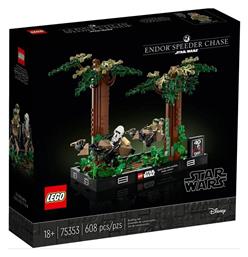 Lego Star Wars Endor Speeder Chase Diorama για 18+ ετών