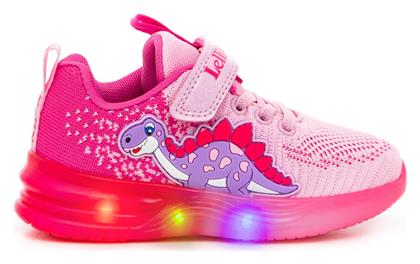 Lelli Kelly Παιδικά Sneakers Dinosauretta με Φωτάκια για Κορίτσι Ροζ από το SerafinoShoes