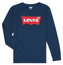 Levi's Παιδική Χειμερινή Μπλούζα Μακρυμάνικη για Αγόρι Μπλε