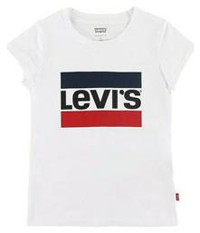 Levi's Παιδικό T-shirt για Κορίτσι Λευκό από το Cosmossport