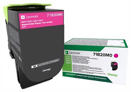 Lexmark 71B20M0 Γνήσιο Toner Laser Εκτυπωτή Ματζέντα Return Program 2300 Σελίδων από το e-shop