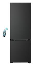 LG Ψυγειοκαταψύκτης 465lt Total NoFrost Μαύρος GBBW726CEV