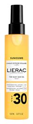 Lierac Sunissime The Silky Sun Αντηλιακό Λάδι για το Σώμα SPF30 150ml