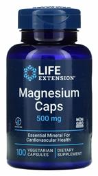 Life Extension Magnesium Caps 500mg 100 φυτικές κάψουλες