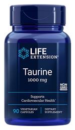 Life Extension Taurine 1000mg 90 Φυτικές Κάψουλες