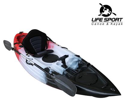 Life Sport Timo VK-05 Πλαστικό Kayak Θαλάσσης 1 Ατόμου Πολύχρωμο από το Plus4u