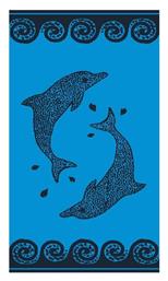 Linea Home Πετσέτα Θαλάσσης Βαμβακερή Μπλε