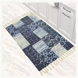 Lino Home Cuina Ορθογώνιο Χαλάκι Κουζίνας Blue 60x90εκ.