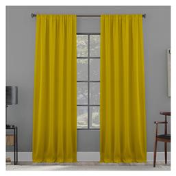 Lino Home Κουρτίνα με Τρέσα Delta Yellow 150x240εκ.