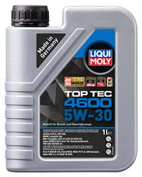 Liqui Moly Ημισυνθετικό Λάδι Αυτοκινήτου Top Tec 4600 5W-30 για κινητήρες Diesel 1lt