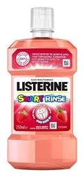 Listerine Στοματικό Διάλυμα Smart Rinse 250ml με Γεύση Mild Berry για 6+ χρονών