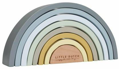 Little Dutch Rainbow Stacker Pure & Nature από Ξύλο για 12+ Μηνών από το Spitishop