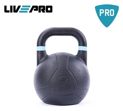 Live Pro Kettlebell από Μαντέμι 12kg Μαύρο