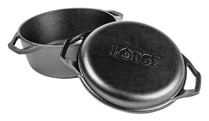 Lodge Chef Collection Γάστρα Στρογγυλή Μαντεμένια 5.67lt 2τμχ