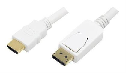 LogiLink DisplayPort male - HDMI male 2m (CV0055)