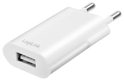 LogiLink Φορτιστής Χωρίς Καλώδιο με Θύρα USB-A 5W Λευκός (PA0093B)