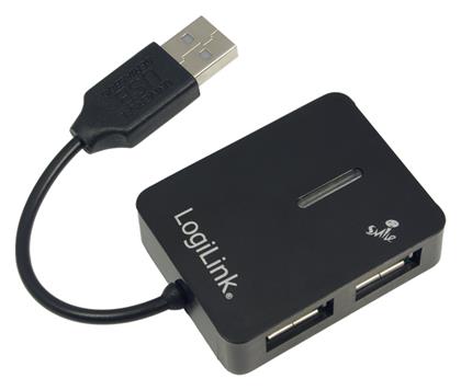 LogiLink USB 2.0 Hub 4 Θυρών με σύνδεση USB-A