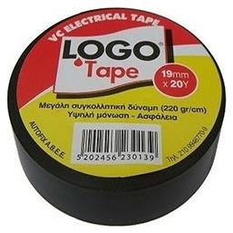 Logo Μονωτική Ταινία PVC Black 19mm x 20m