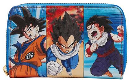 Loungefly Dragon Ball Z - Trio Παιδικό Πορτοφόλι με Φερμουάρ για Αγόρι DBZWA0014