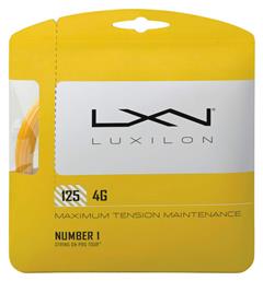 Luxilon 4G Χορδή Τένις Χρυσή 12.2m, Φ1.25mm από το E-tennis