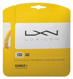 Luxilon 4G Tennis String (1.30mm, 12m) Gold από το E-tennis