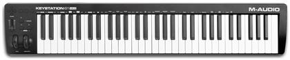 M-Audio Midi Keyboard Keystation MK3 με 61 Πλήκτρα σε Μαύρο Χρώμα