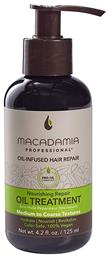 Macadamia Vegan Nourishing Repair Λάδι Μαλλιών για Θρέψη 125ml