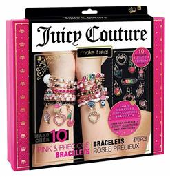 Make It Real Κοσμήματα Juicy Couture: Pink & Precious Bracelets για Παιδιά 8+ Ετών από το BlablaToys