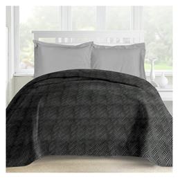 Makis Tselios Home Ultrasonic Υπέρδιπλο Grey 220x240cm