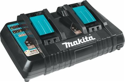 Makita Διπλός Φορτιστής DC18RD για Μπαταρίες Εργαλείων 14.4-18V