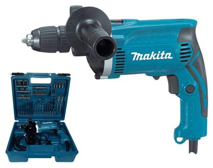 Makita Κρουστικό Δράπανο 710W με Θήκη και με 74 εξαρτήματα από το Esmarket