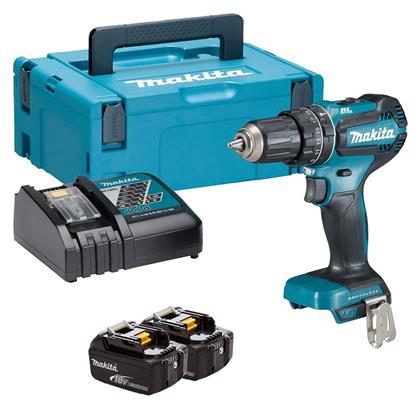 Makita Κρουστικό Δραπανοκατσάβιδο Μπαταρίας Brushless 18V 2x5Ah από το e-shop