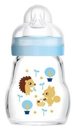 Mam Feel Good Γυάλινο με Θηλή Σιλικόνης για 0+ μηνών 170ml