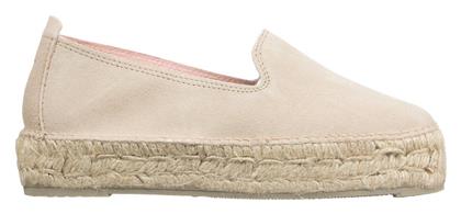 Manebi Hamptons Suede Γυναικείες Εσπαντρίγιες σε Μπεζ Χρώμα
