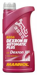 Mannol Λάδι για Αυτόματο Κιβώτιο Ταχυτήτων Αυτοκινήτου ATF Dexron III Red 1lt