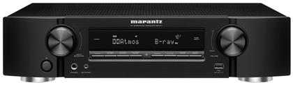 Marantz NR1711 Ραδιοενισχυτής Home Cinema 4K/8K 7.2 Καναλιών 50W/8Ω 90W/6Ω με Dolby Atmos Μαύρος από το Polihome