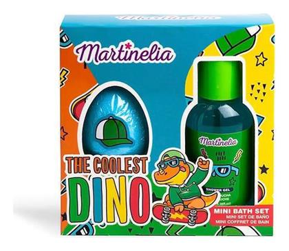 Martinelia Coolest Dino Mini Bath Set Σετ Περιποίησης 100ml 70gr