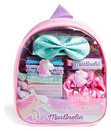 Martinelia Unicorn Hair Beauty Backpack Παιχνίδι Κομμωτικής