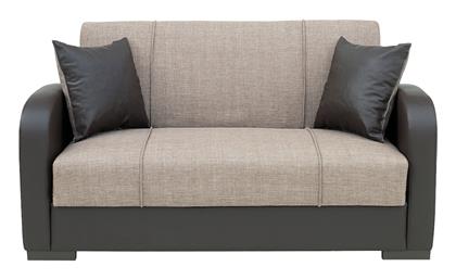 Martini Διθέσιος Καναπές Κρεβάτι Υφασμάτινος 154x84x84εκ. Καφέ