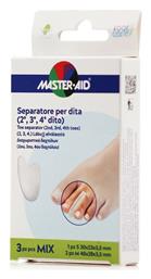 Master Aid Toe Separator (2nd, 3rd, 4rth Toes) Mix 3τμχ