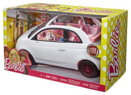 Mattel Barbie Κούκλα με Fiat Αυτοκίνητο για 3+ Ετών