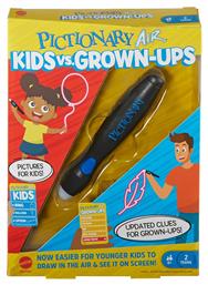 Mattel Επιτραπέζιο Παιχνίδι Pictionary Air Kids vs Grown-Ups για 2+ Παίκτες 6+ Ετών