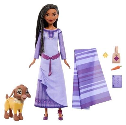 Mattel Κούκλα Disney's Wish Asha Of Rosas Adventure Pack για 3+ Ετών από το Moustakas Toys