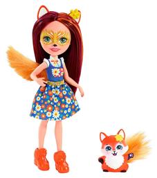 Mattel Κούκλα Enchantimals Felicity Fox & Flick για 4+ Ετών