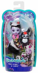 Mattel Κούκλα Enchantimals Sage Skunk & Caper για 4+ Ετών από το Public