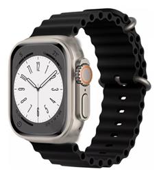 Max M8 Ultra 49mm Smartwatch με Παλμογράφο (Μαύρο)