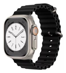 Max W9 Ultra 49mm Smartwatch με Παλμογράφο (Μαύρο) από το Filinda