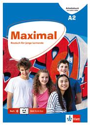 Maximal A2 Arbeitsbuch + Audios Dl+ Klett Book-app